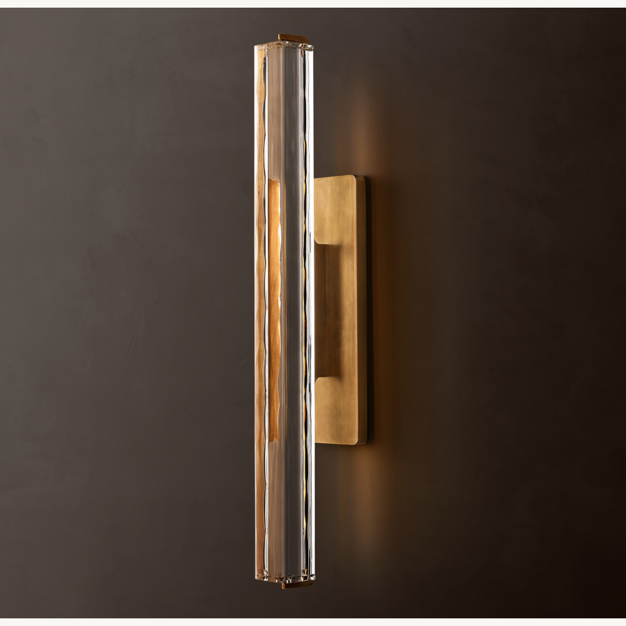 Audubon crystal single sconce